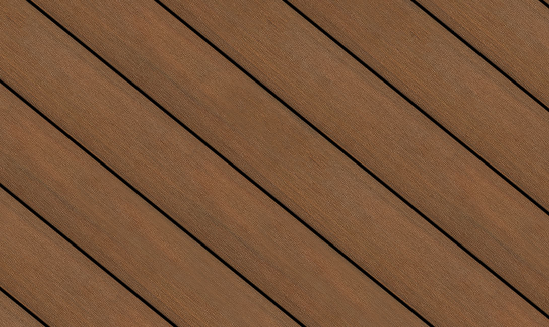 WPC deck board - PROSHIELD - Oakio Plastic Wood Building Materials Co.,Ltd.  - wood look / grooved / clip-on