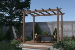 wpc pergola